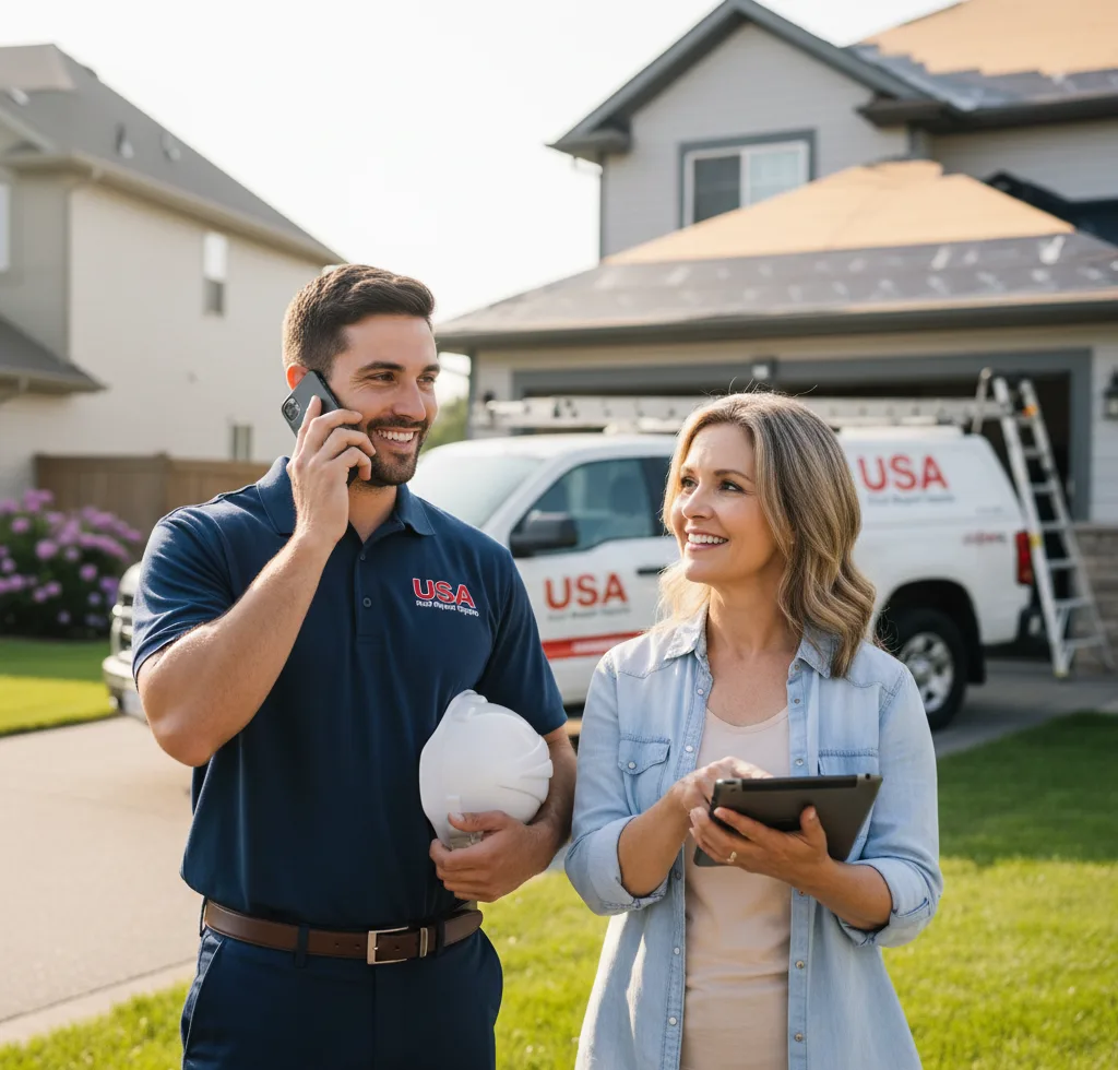 USA Roof Repair Experts customer support in Kentwood